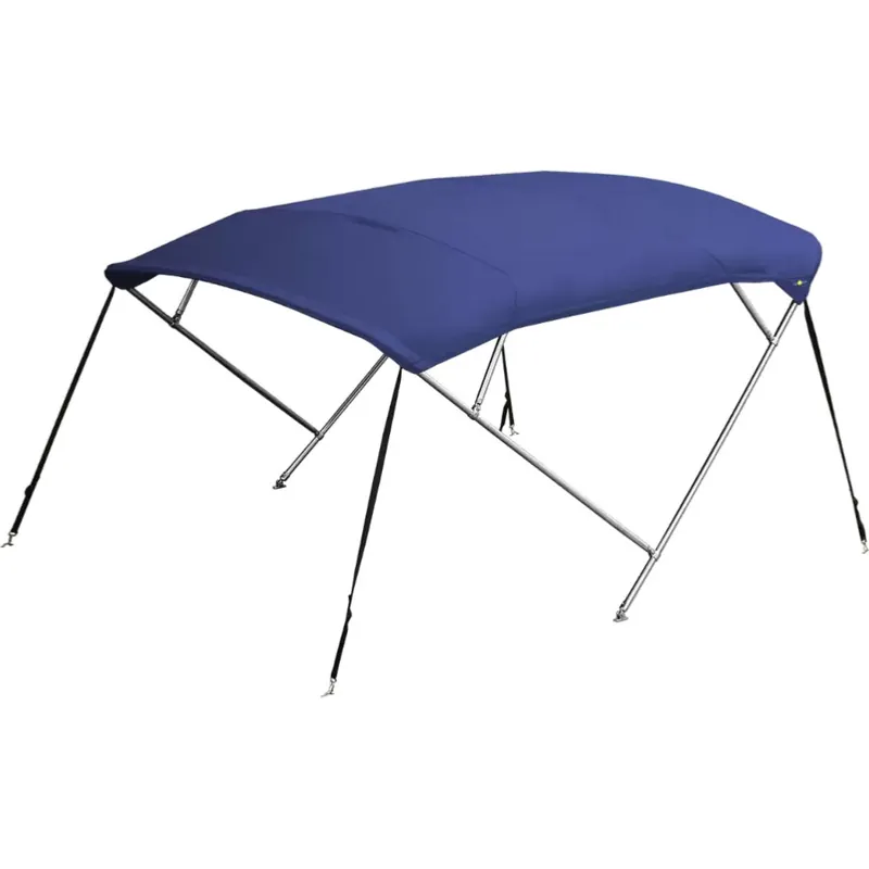 Bimini Aluminium 4 Streben 2m/2m10 Blau Garantierte Lieferung