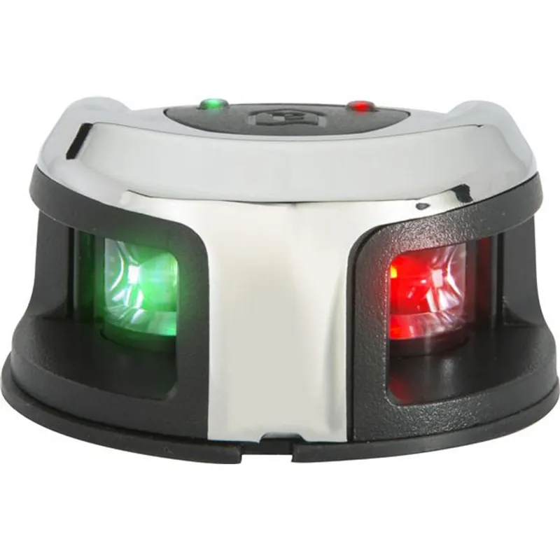 Zweifarbige LED-Navigationsleuchte vorne aus Edelstahl Beliebt