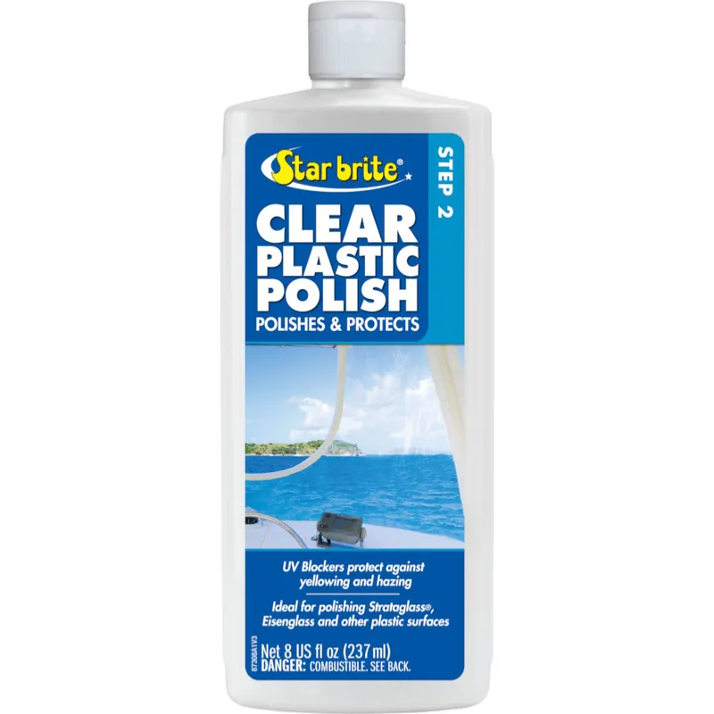 Markenware Polish Star Brite Transparente Kunststoffe