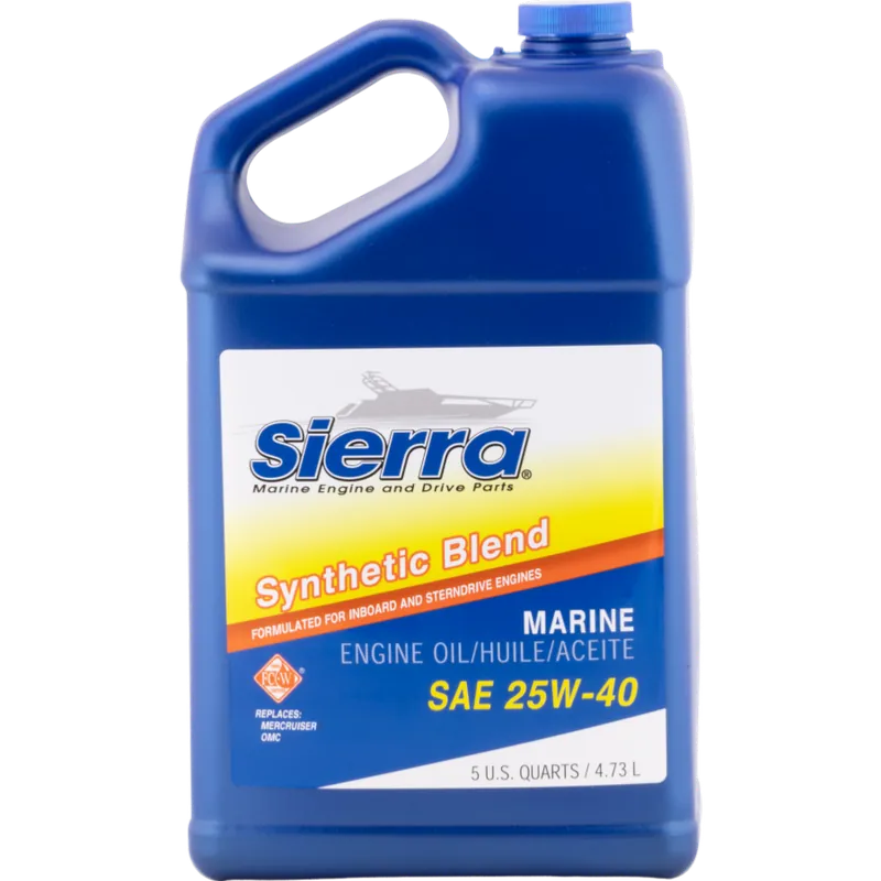 Direktkauf Öl 4-Takt 25W40 Halb-Synthese SIERRA (4,73 l)