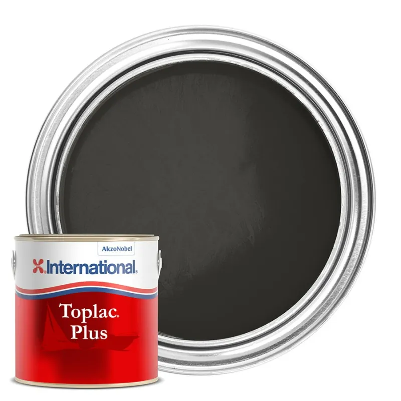 Lackierung International TOPLAC Plus Jet Black 999 / 750ML Kostenfreie Lieferung