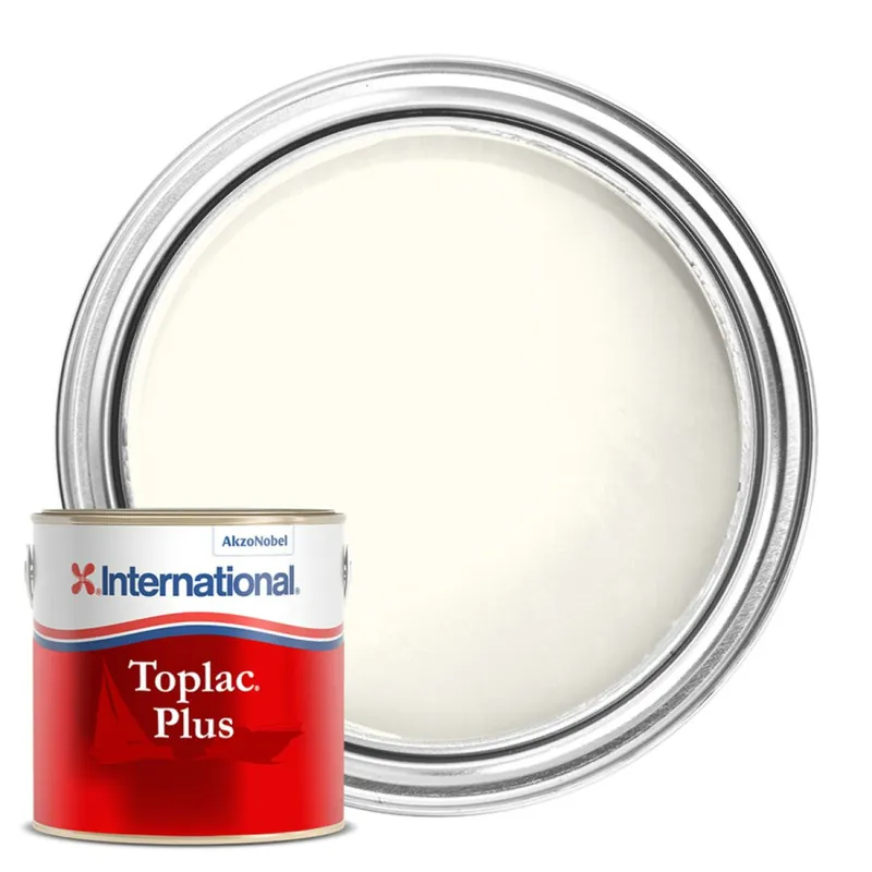 Lackierung International TOPLAC Plus Off White (RAL 9010) / 750ML Schneller Versand