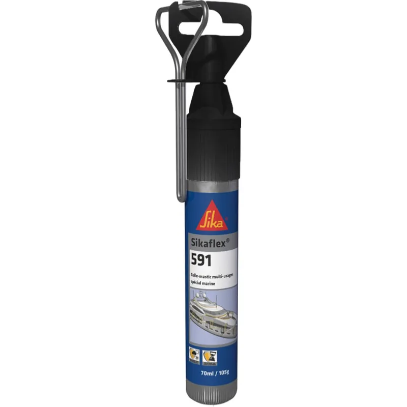 Bestseller Sikaflex® 591 Mehrzweck-Hybrid-Klebstoff SCHWARZ 70 ML