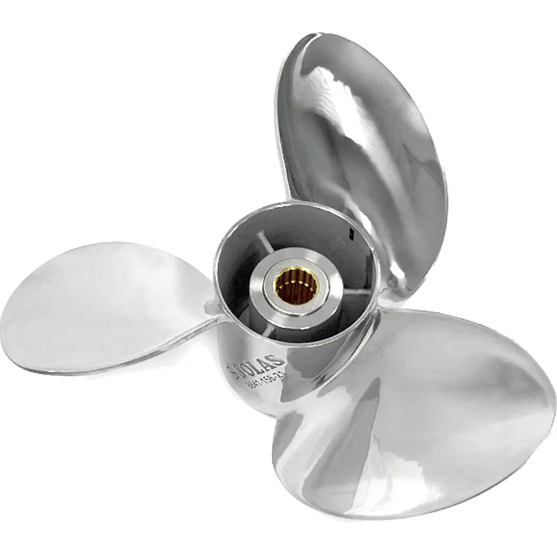 Meistverkauft Propeller 3 Flügel Edelstahl VOLVO AQ 200-290 SP Lange Nabe