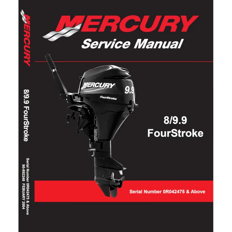 Hochwertig Servicehandbuch MERCURY 9.9 PS 4-Takt Vergaser 209 CC
