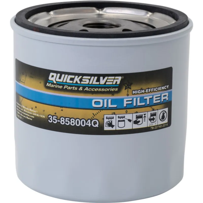 Hochwirksamer Ölfilter für MERCRUISER, VOLVO und OMC (kurz) Knallerangebot