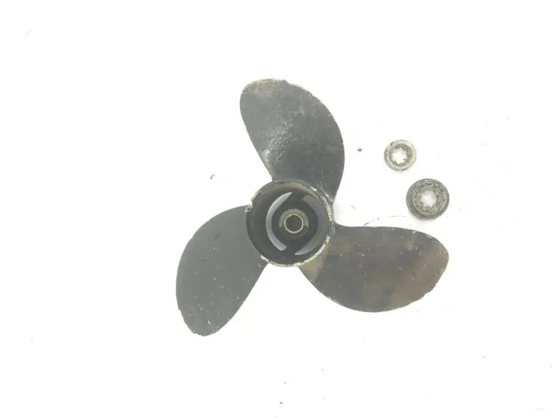 USED: Old model Mercury 6 hp propeller (redband) Sonderaktion