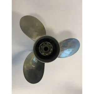 Direktkauf USED: RVS prop 3 blads Mercury/Mariner/Honda 60/70 pk Bigfoot 75 t/m 125 pk 15 tooth spline