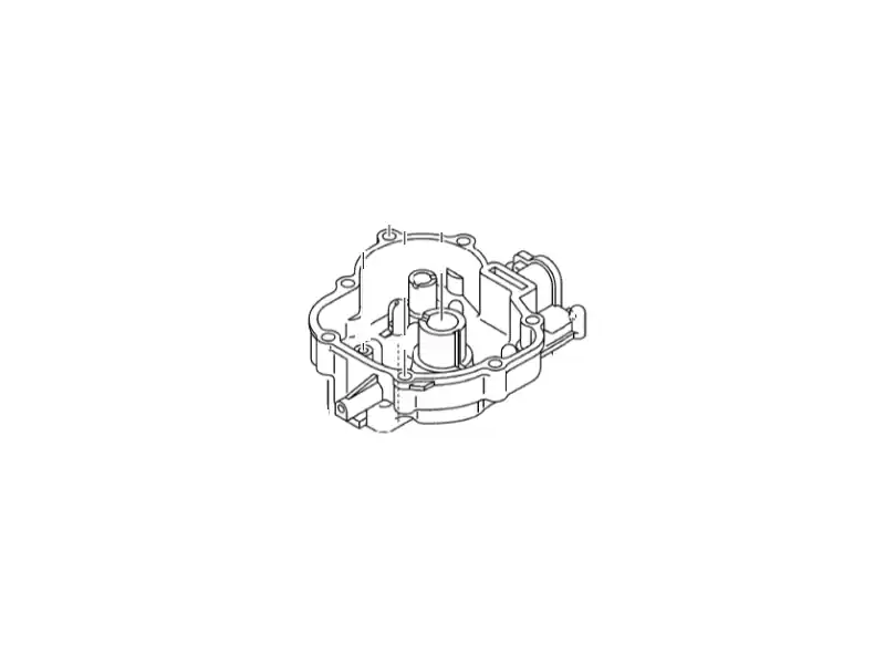 Yamaha Cover crank case F4A/MSHAC/AMH/MLHB-S/MH/MLHE (2002-09) 68D-E5111-00-1S Zertifiziert