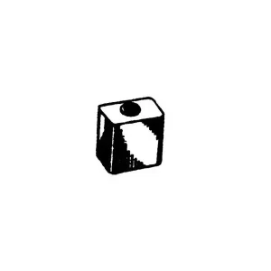 Garantierte Lieferung Johnson Evinrude Aluminium Anode (GLM12736)