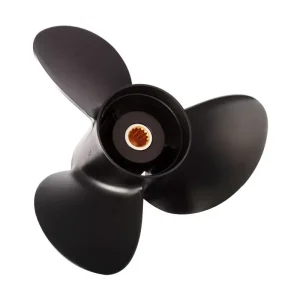 Johnson Evinrude / OMC Aluminum 3 Blades Propeller 90 bis 300 PS | 800/Cobra/King | 15 Tooth Spline | 11 bis 23 Pitch Original