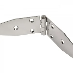 Edelstahl-Scharnier / 90 x 90 x 40 mm Geprüft