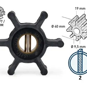 Billig Impeller / MC97 / 6 Flügel / Typ 2
