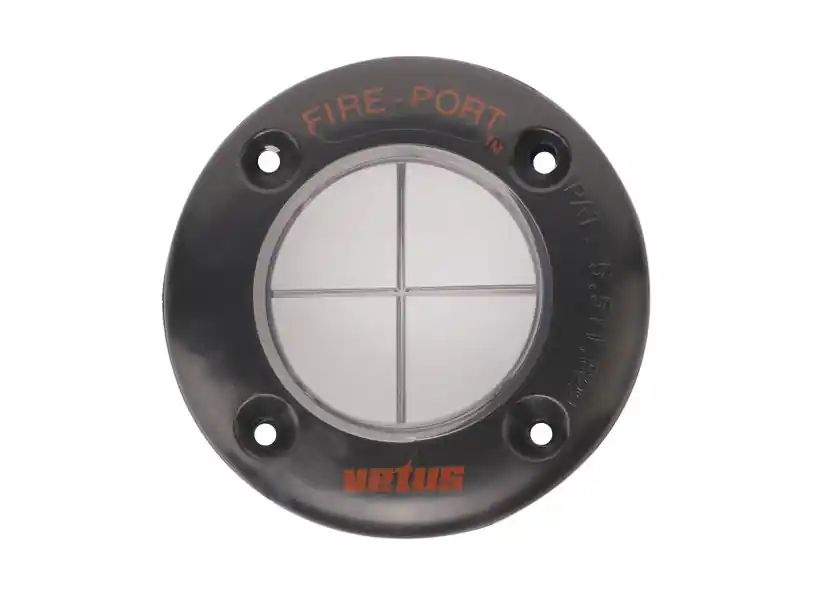Bestpreis Feuerlöschzugang für Motorraum / rund / 76 mm / schwarz