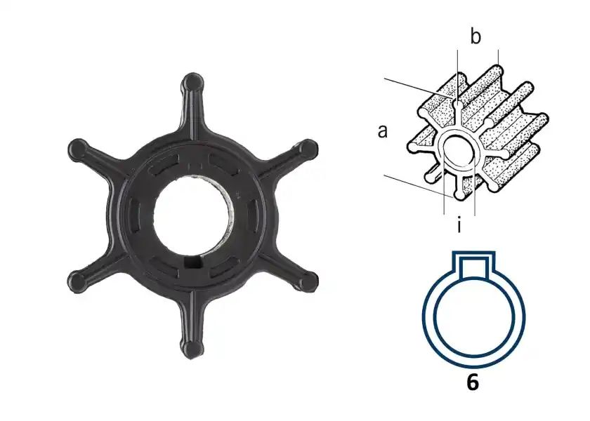 Impeller 19210-ZW9-013 Premium