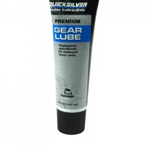 Geprüft Quicksilver Getriebeöl Premium 237ml, Getriebeschmiermittel, exzellenter Korrosionsschutz und Schmierfähigkeit unter Wasser