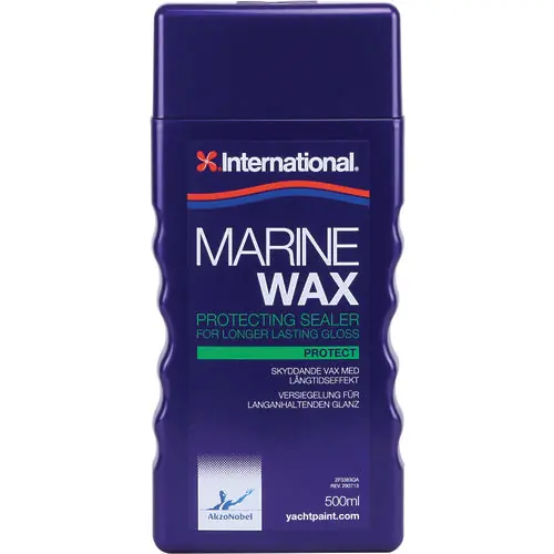 International Marine Wax Schutzwachs 500 ml, Bootsversiegelung, langanhaltender Glanzschutz Original