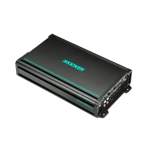 KICKER Marine Verstärker 360W 4-Kanal, Audio-Verstärker, Bass-Boost KickEQ™ Handgefertigt
