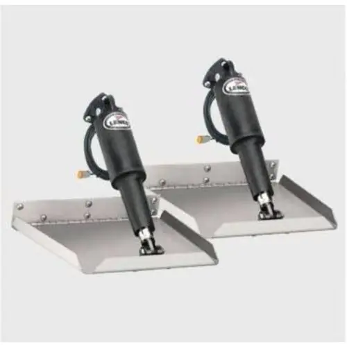 Must-Have Lenco Trimmklappen-Set 9'x12', Edelstahl Boot Trimmklappen, Integrierter Schalterset enthalten
