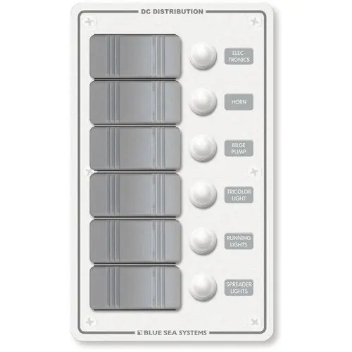 Top-Angebot Blue Sea Panel Wasserbeständiges IP66 Flybridge-Cockpit, Bootsschalter spritzwassergeschützt, sicherheitszertifiziert