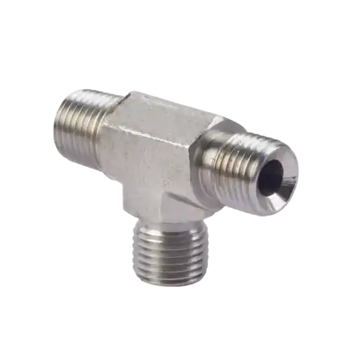 Premium MULTIFLEX T-Verschraubung 1/2' Innenbordlenkung, Rohrverbindung Silber, Neues Modell XYZ123