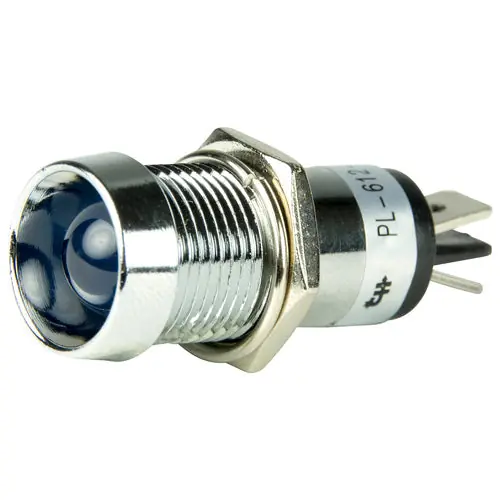 LED-Pilotanzeigeleuchte 12V Blau, Kontrollleuchte, Modell XYZ123 Original