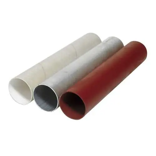 Vetus Stahlrohr Ø 125mm, Länge 1000mm, Gesandstrahlt, Schutzbeschichtung RAL8012 Premium