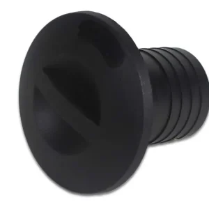Finale Aktion Universal Tankeinfüllstutzen GFK 50mm Benzin/Abwasser/Wasser, Einfüllöffnung, benzin- und dieselresistent, inkl. Beschriftungsplättchen