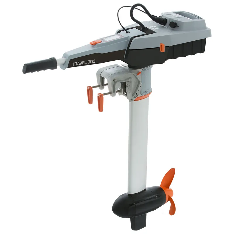 TORQEEDO Elektrischer Außenborder Travel 903 S - 2,5 PS Elektromotor, emissionsfreier Antrieb, 915 Wh Lithium-Ionen-Batterie - 62,5 - 75 cm Schaftlänge (Optional mit Zubehör) Jetzt Zugreifen