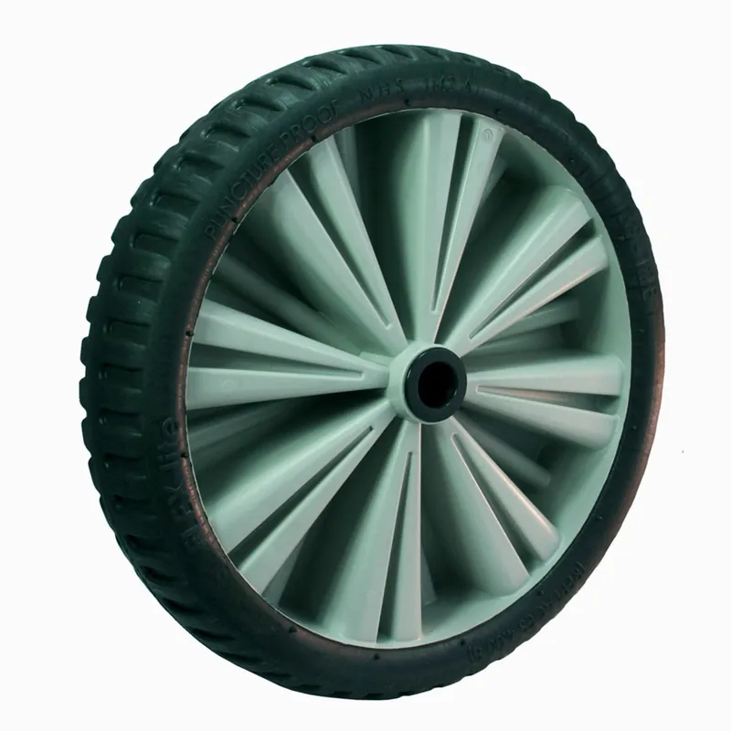 Opti Ersatzrad Vollgummi 37 cm, Slipwagen-Rad, unplattbar Nur Heute