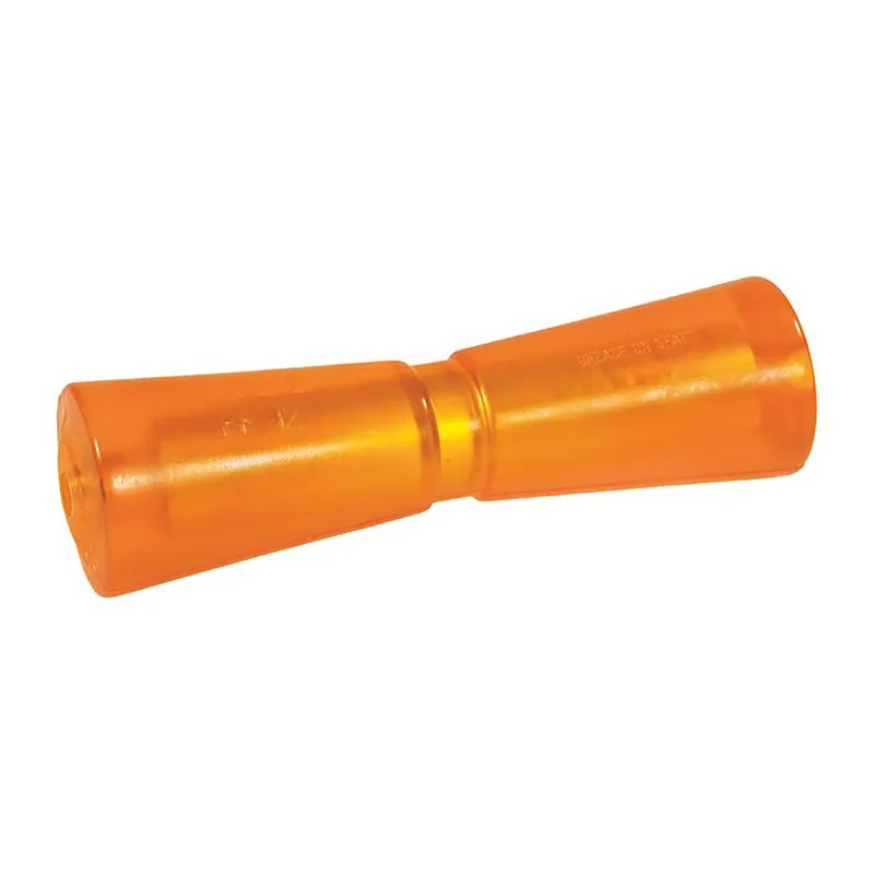Must-Have STOLTZ V-Kielrolle Bootstrailerrolle, sichere Lagerung, einfache Montage, hochwertige Polyurethan-Rollen - 200 - 300 x 81 mm
