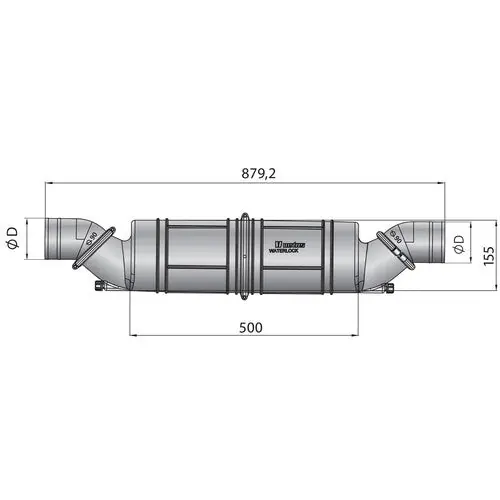 Vetus Wassersammler Kunststoff Ø 40-90 mm, Schallschutz-Sammler, vielseitige Einsatzzwecke Super-Preis