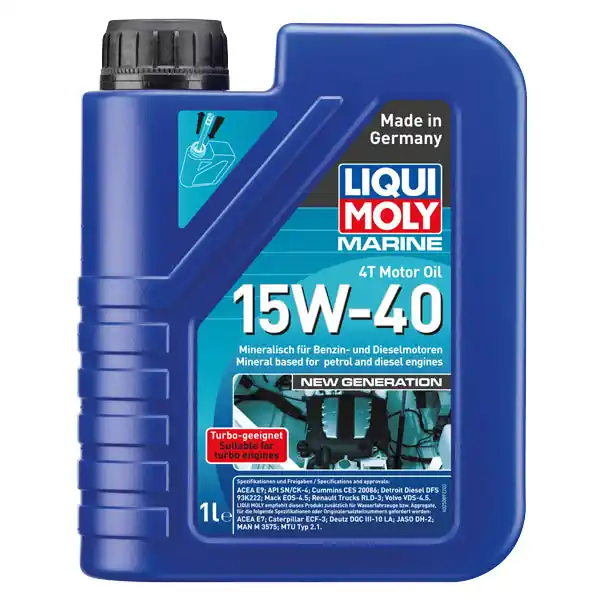 Liqui Moly, 4T Motoröl 15W-40 Neue Generation, 1L Geld-Zurück-Garantie