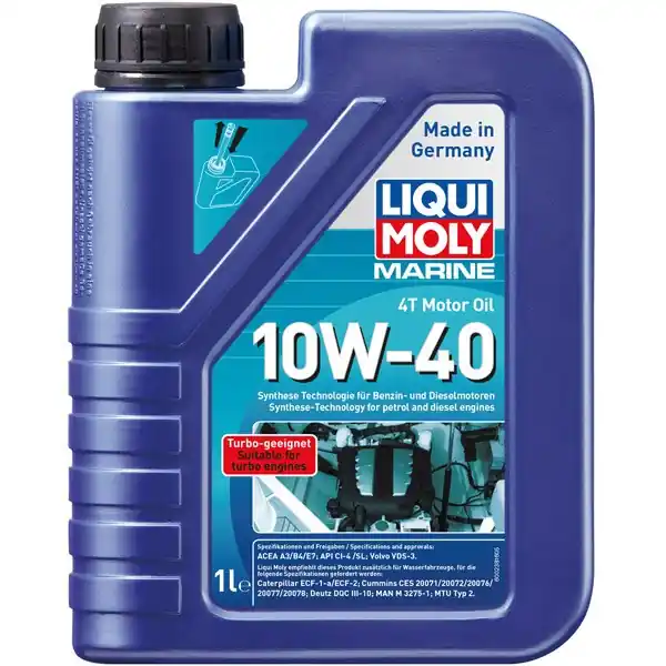 Liqui Moly, Marine 4T Motoröl, 10W-40, 1L Hochwertig