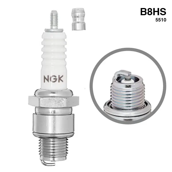 Weltweiter Versand NGK, Zündkerze B8HS, Original-Nr.: 5510