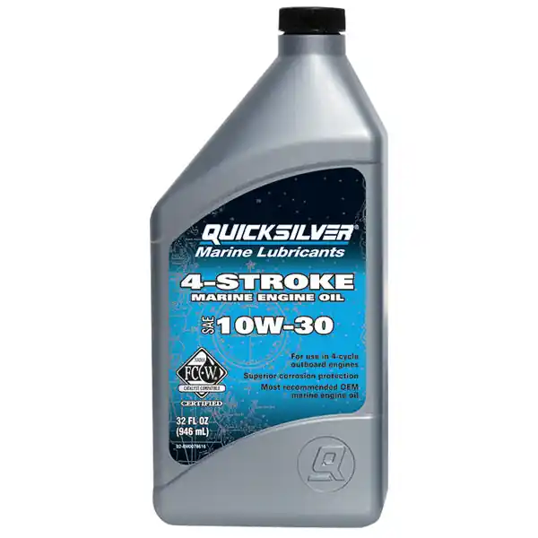 Bestseller Quicksilver, 10W-30 Mineralisches Motorenöl, 1L NMMA FC-W zugelassen