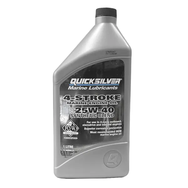 Beliebt Quicksilver, 25W-40 Motoröl Synthetisch, 1L, NMMA FC-W Approved