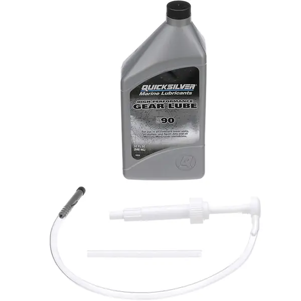 Quicksilver, HP Getriebeöl mit Pumpe, 0,946 l Ausverkauf