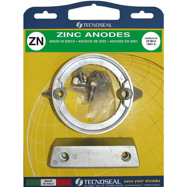 Neu Im Sortiment Tecnoseal, Zink-Kit Volvo Duo Prop 290 inkl. Schrauben, 00704BIS + 00708