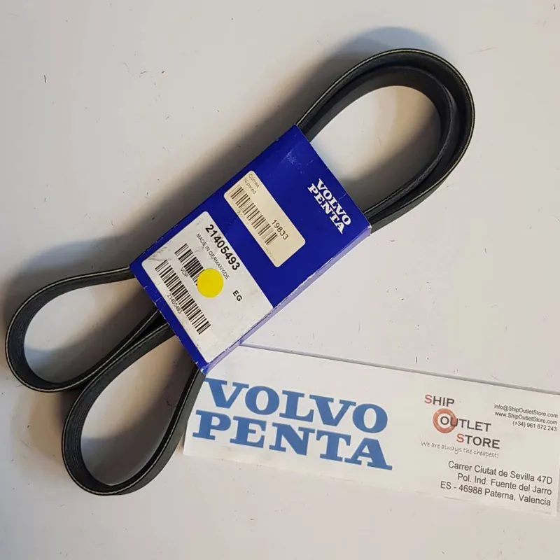 Versand Am Gleichen Tag 23324914 - 21405493 Volvo Penta Antriebsriemen des Kompressors