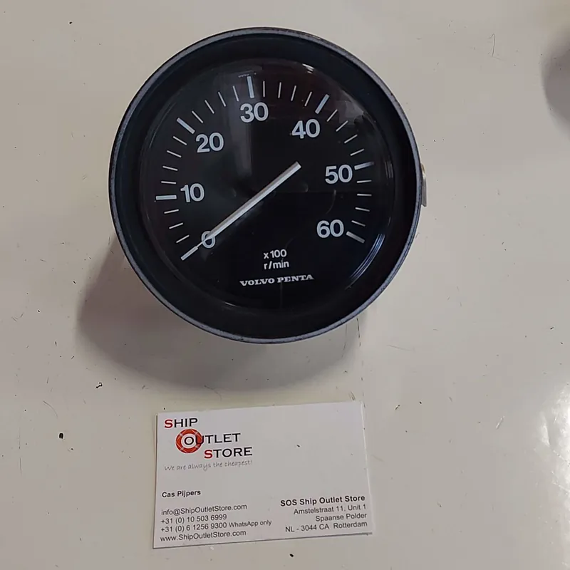Garantierte Lieferung Drehzahlmesser 6000 U / min Volvo Penta 872875 - 841938