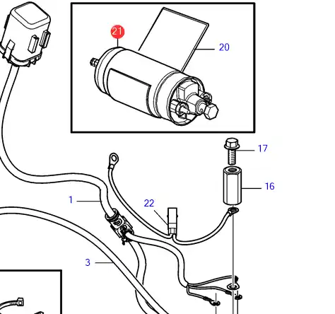 Sichere Zahlung Kraftstoffpumpe Volvo Penta 21120406