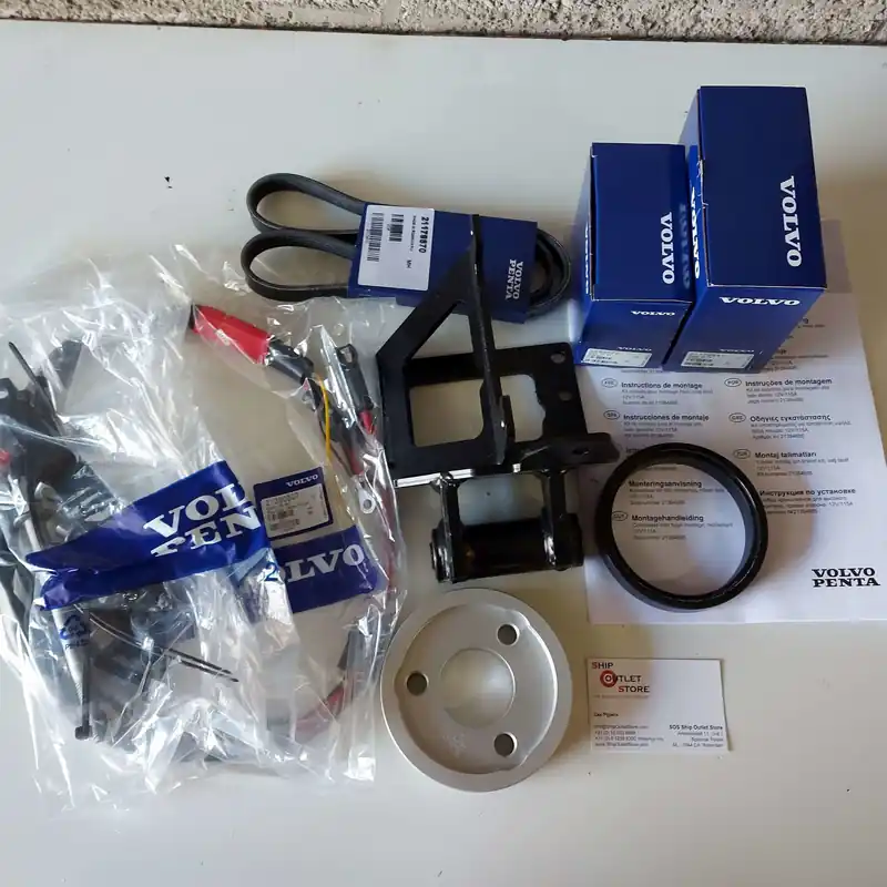Neu Im Sortiment Lichtmaschinenhalterungssatz Volvo Penta 21268949
