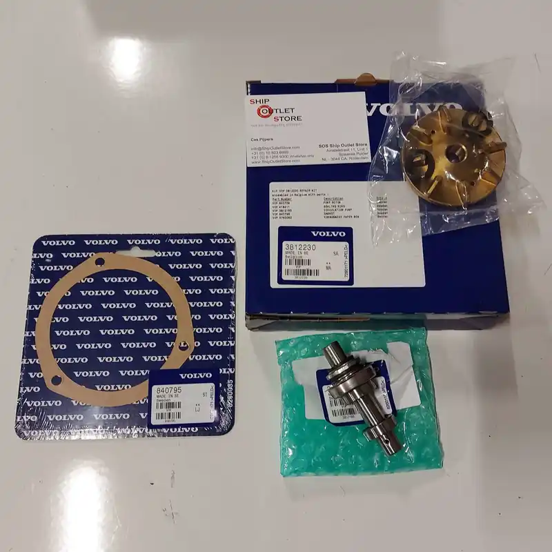 Reparatursatz für Umwälzpumpe 23401753 Volvo Penta 3812230 Premium