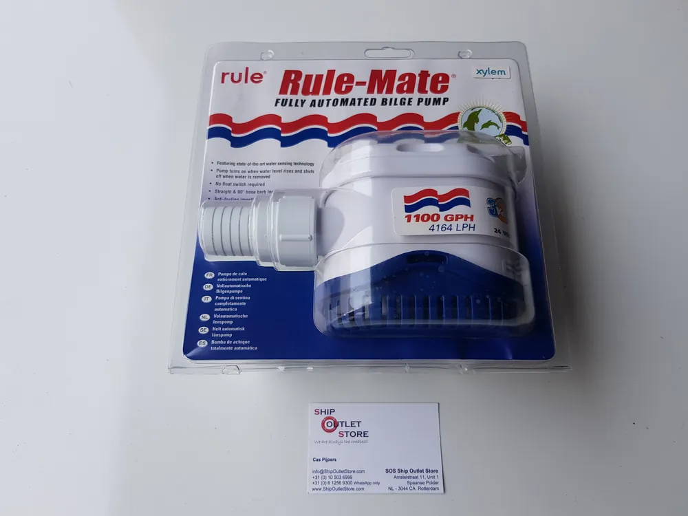 Letzte Chance Rule Mate 4164 LPH Automatische Lenzpumpe 24V