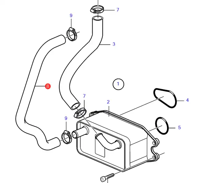 Schlauch Volvo Penta 3812465 Preisknaller