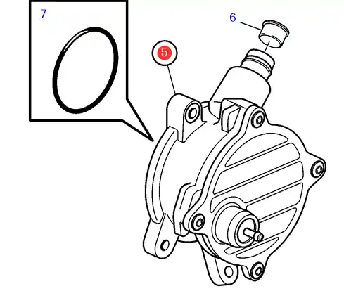 Vakuumpumpensatz D3 Volvo Penta 3819406 - 31219463 Top-Seller
