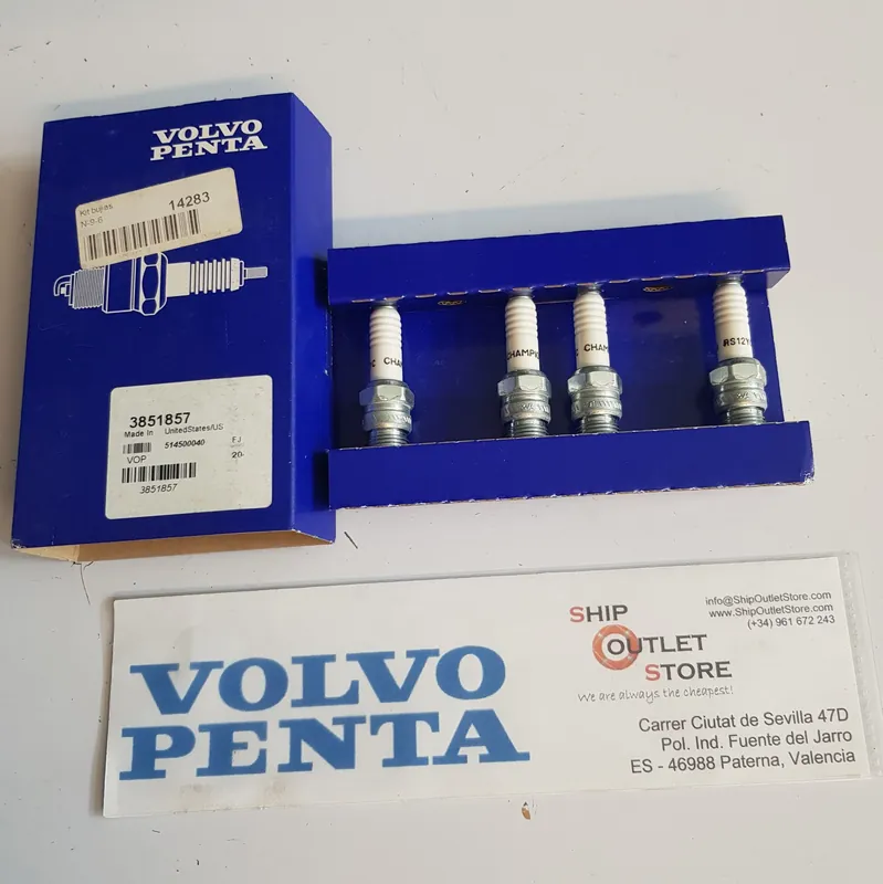 Spark plug kit 3851857 Volvo Penta Zertifiziert