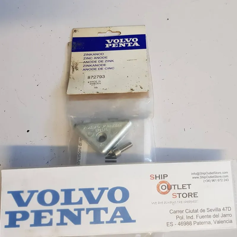 Zinc anode kit Volvo Penta 872793 Neue Kollektion