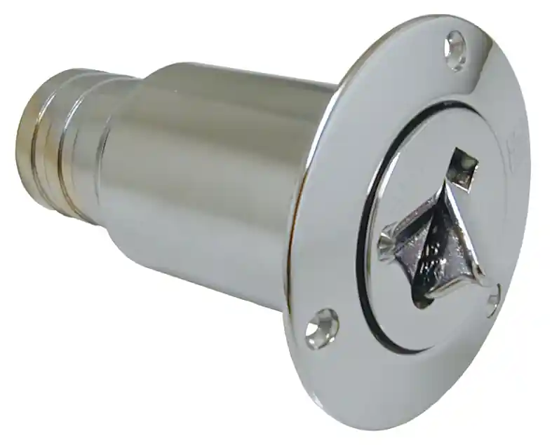 Preis Gesenkt Einfüllstutzen Wasser 1 1/2" Mess. verchromt